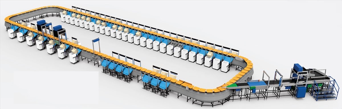 Loop Tilt Tray Sorter