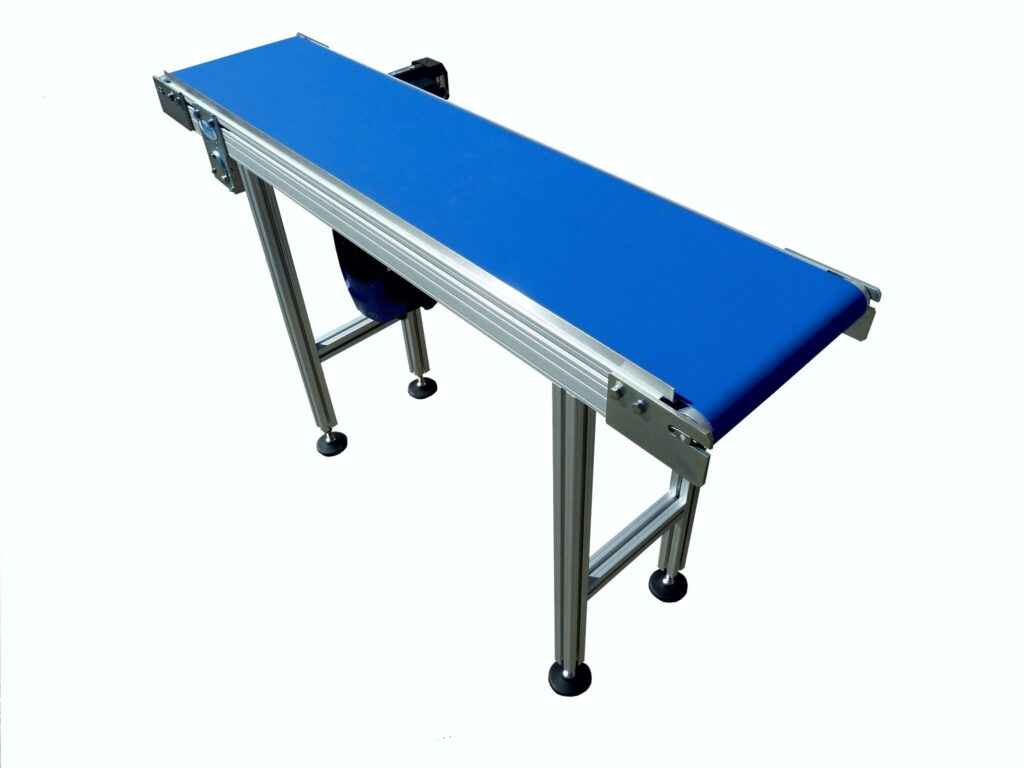 powered slider bed belt conveyor